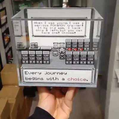 Pokemon Laboratory diorama