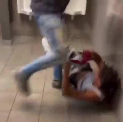 School fight in the Bathroom