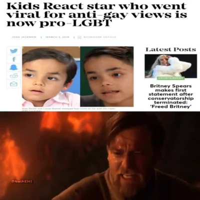 U were the chosen one!