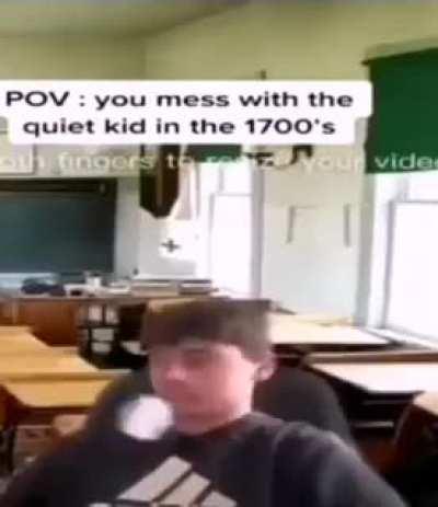 When thy silent child get furiously angered