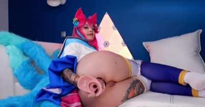 Ahri from League of Legends by Purple Bitch