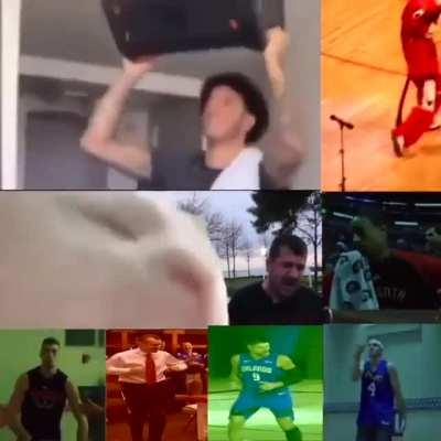 Bulls basketball makes me happy...with Vooch, Billy and Benny