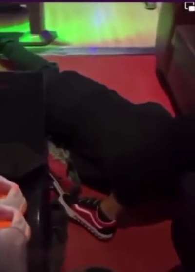 Woman knocks out man, continues to play bowling and got a strike