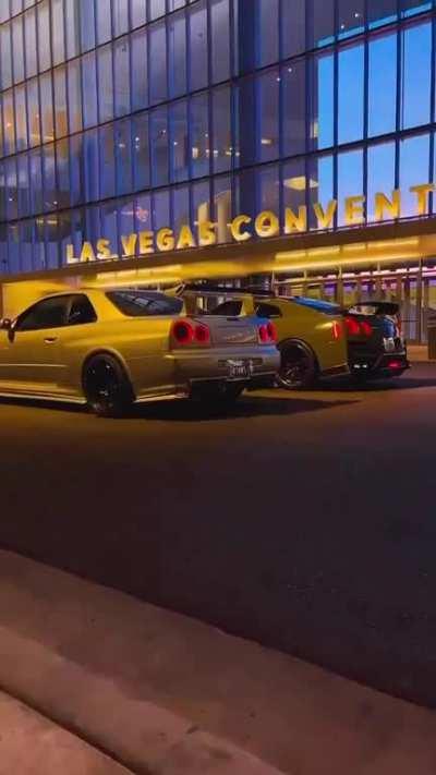 Old and New Skyline Gtr