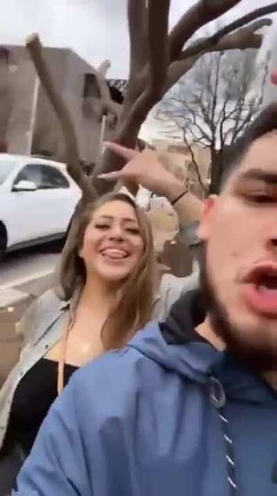 Not looking to where you are going (sound on )