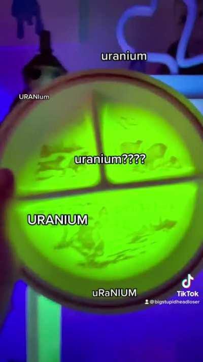 oh y’know… just some vintage children’s plates made with uranium 😀☢️