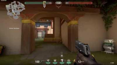 Killjoy turret glitch on Haven let's you place the turret inside a wall, shoots enemies in mid door and C lobby areas.