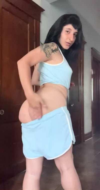 All that fat went straight to my ass