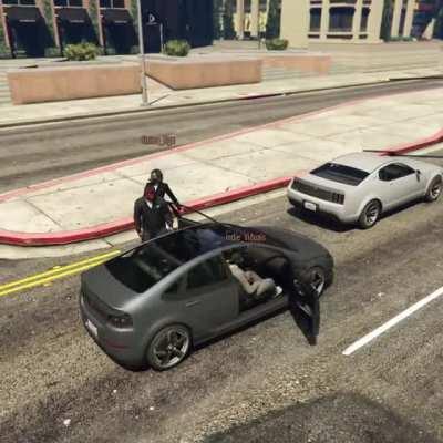 [GTA V] A very very strong NPC.