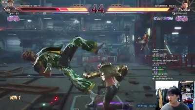 Jeondding's reaction to Azucena's new WR 3,2