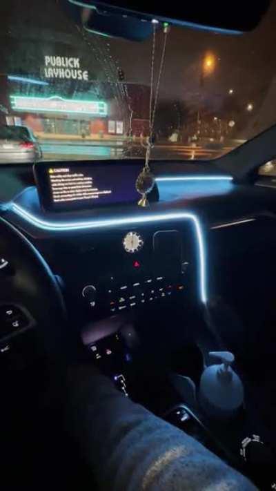 New ambient lights on my 2018 Rx350