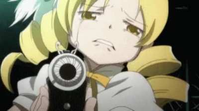 Why does she pointing a gun(Wrong answer only)