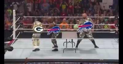 NFL on FOX posted this to their Facebook after the Bills Mafia win!