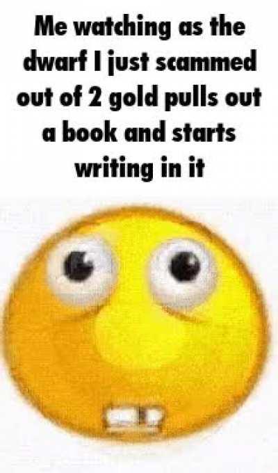 I don't think he found it very funny