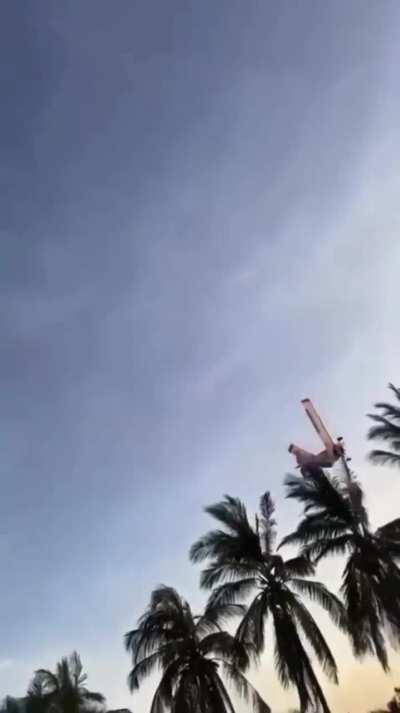 How his maneuver destroys the plane midflight