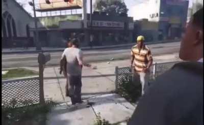 Man watches as g*mer punches homeless man. This is why we need to stop g*mers.