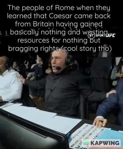 Ayo new Caesar story just dropped