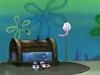 Sponge Note! Got the idea after watching Death Note.