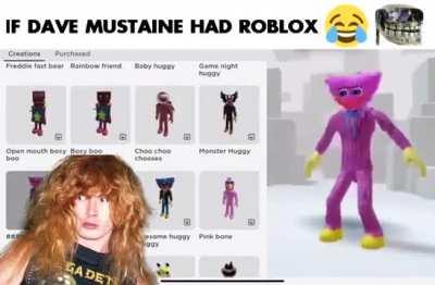 If Dave Mustaine had Roblox 😂🤣🗣️🔥🔥‼️💯