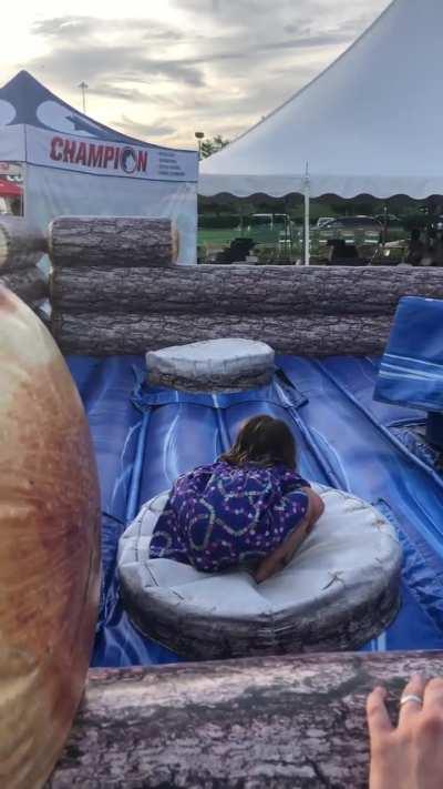 She thought she was safe, rookie mistake