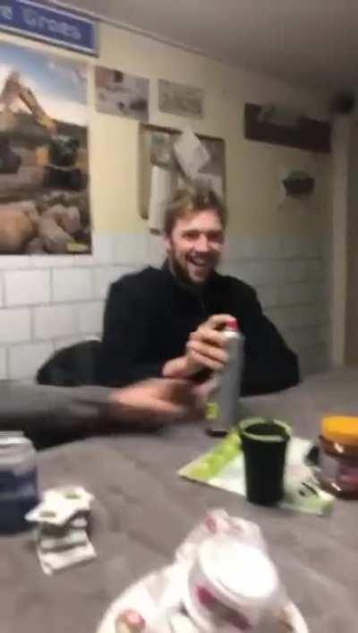 He neither helped nor filmed it