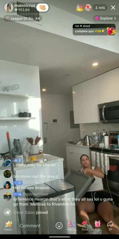 Wish she could just show a little more