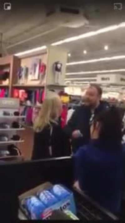 Crazy lady just trying to 