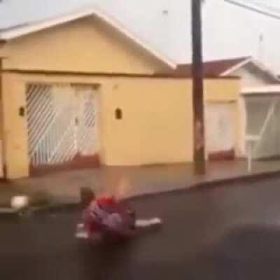 Caught in the undertow