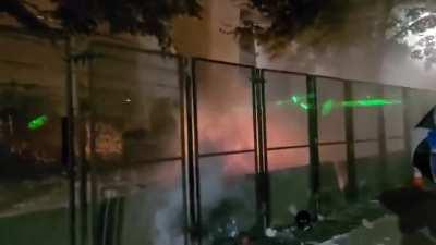 Portlander uses a lacrosse stick to throw federal weapons back over the fence