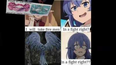 Unfunny anime memes but the punchlines are replaced with darklurker