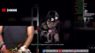 Ishowspeed is showing the speed of something else