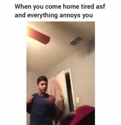 Just give me a break. I’m tired of everyone’s bs