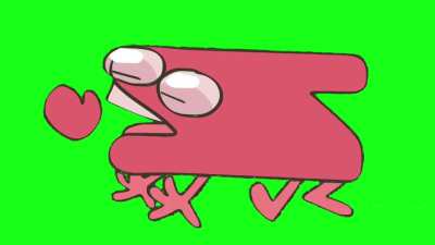 Walking Kratcy Green Screen