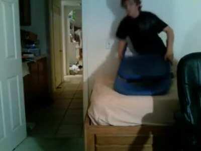 Sounded like a frying pan