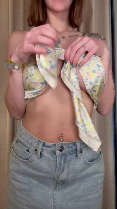 Gotta love easy access clothing 😉