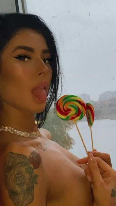 let me lick that cum off your balls