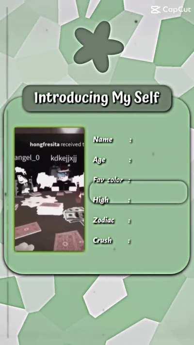 carito intrudce self 🥰🥰😋😋