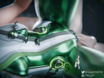 Eve recharges for the next battle (Noujin)