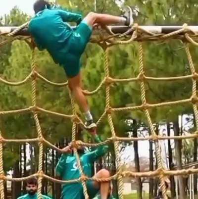 Army Training for Pakistani team ....