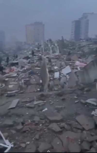 Turkey looks like a war zone after two massive earthquakes destroyed thousands of homes. Over 2,300 dead.