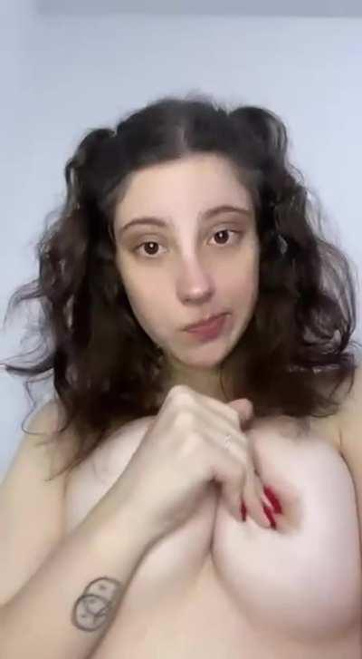 These tits would look perfect bouncing on your cock