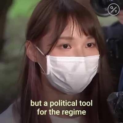 HK activist Agnes Chow was questioned over a pro-democracy ad in Nikkei newspaper last year, before National Security Law. “I hope the world knows that the National Security Law is actually not a legal thing, but a political tool for the regime.”