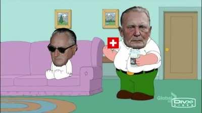 When Goering fails the invasion of Switzerland