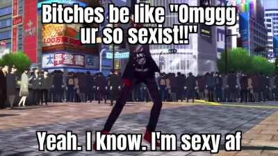 Omg joker is sexist😱 he really do be kinda sexy tho🤤