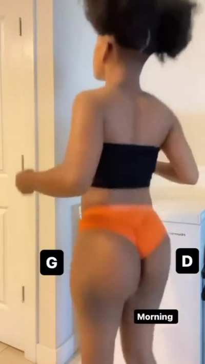 Good morning? Nah, good pounding. Everyday. 