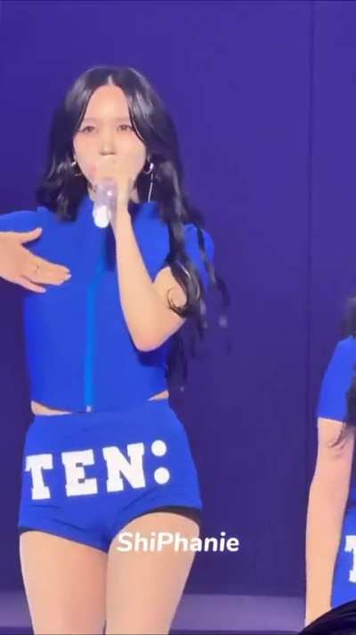 Mina performing 'Strategy' at TWICE 10th Anniversary Fanmeeting - 251018