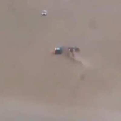 That was one quick and clever reaction