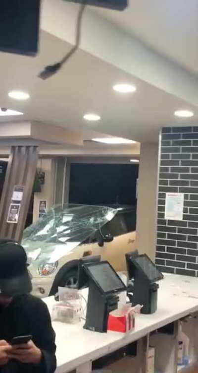 KFC Hawker. Someone took drive through literally