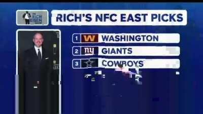 To celebrate the Cowboys clinching the NFC East, let’s look back at some preseason sports media predictions