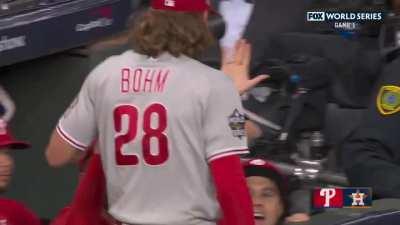 [Highlight] [Highlight] Alec Bohm makes the great defensive play to end the 6th inning